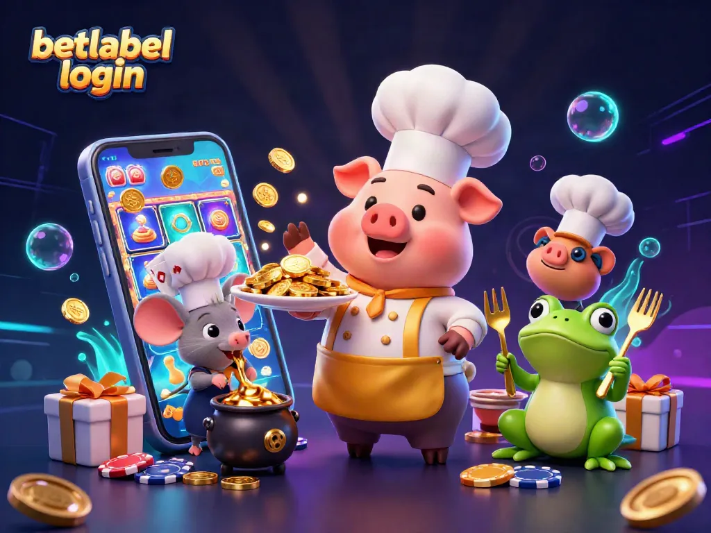 Experience seamless betting with betlabel login, showcasing a vibrant casino scene.